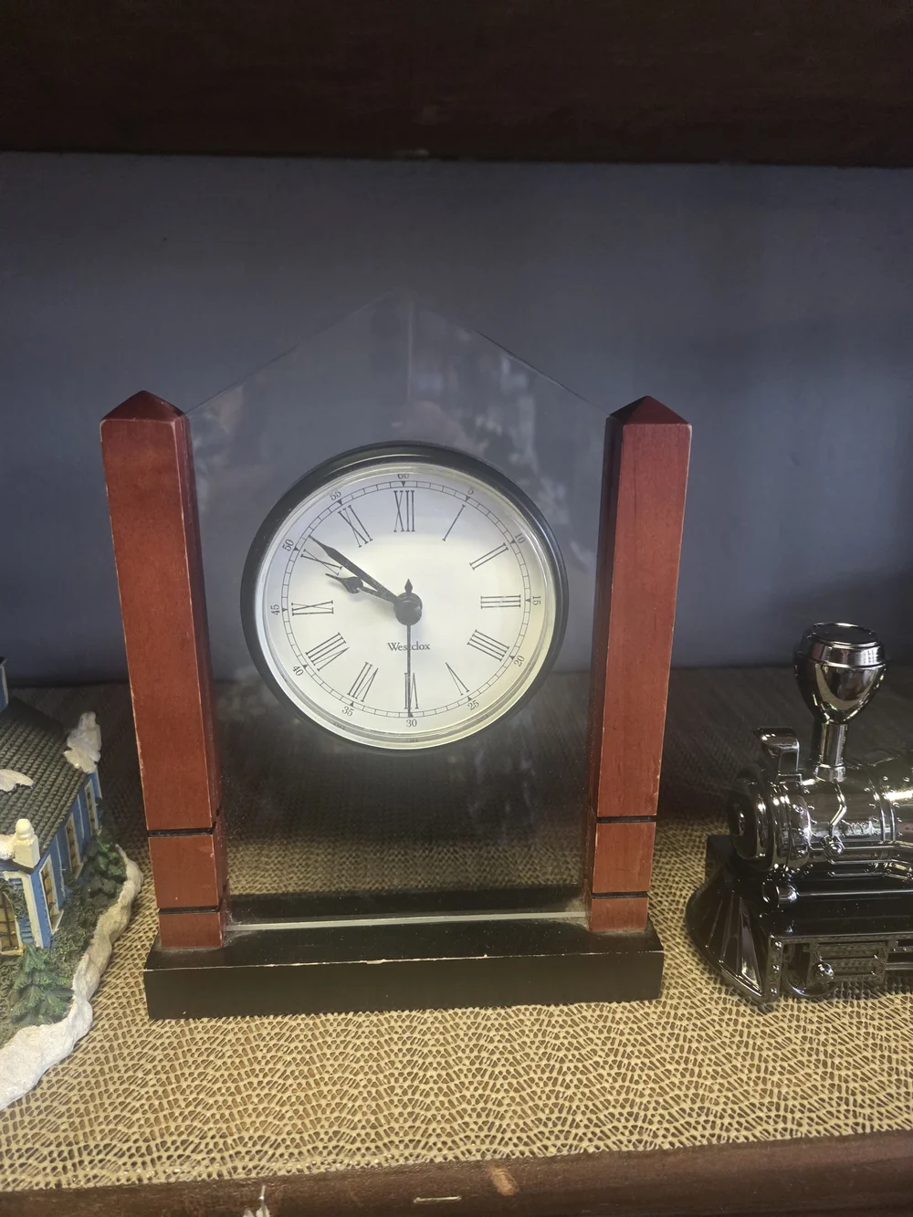 Westclox mantel clock